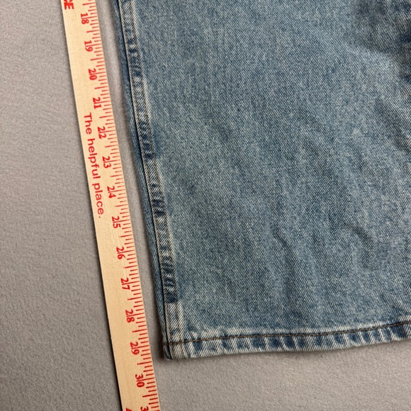 Lee Relaxed Fit Mens Jeans 40x30 Light Wash Blue Denim Straight Leg 2055516 - Picture 4 of 10